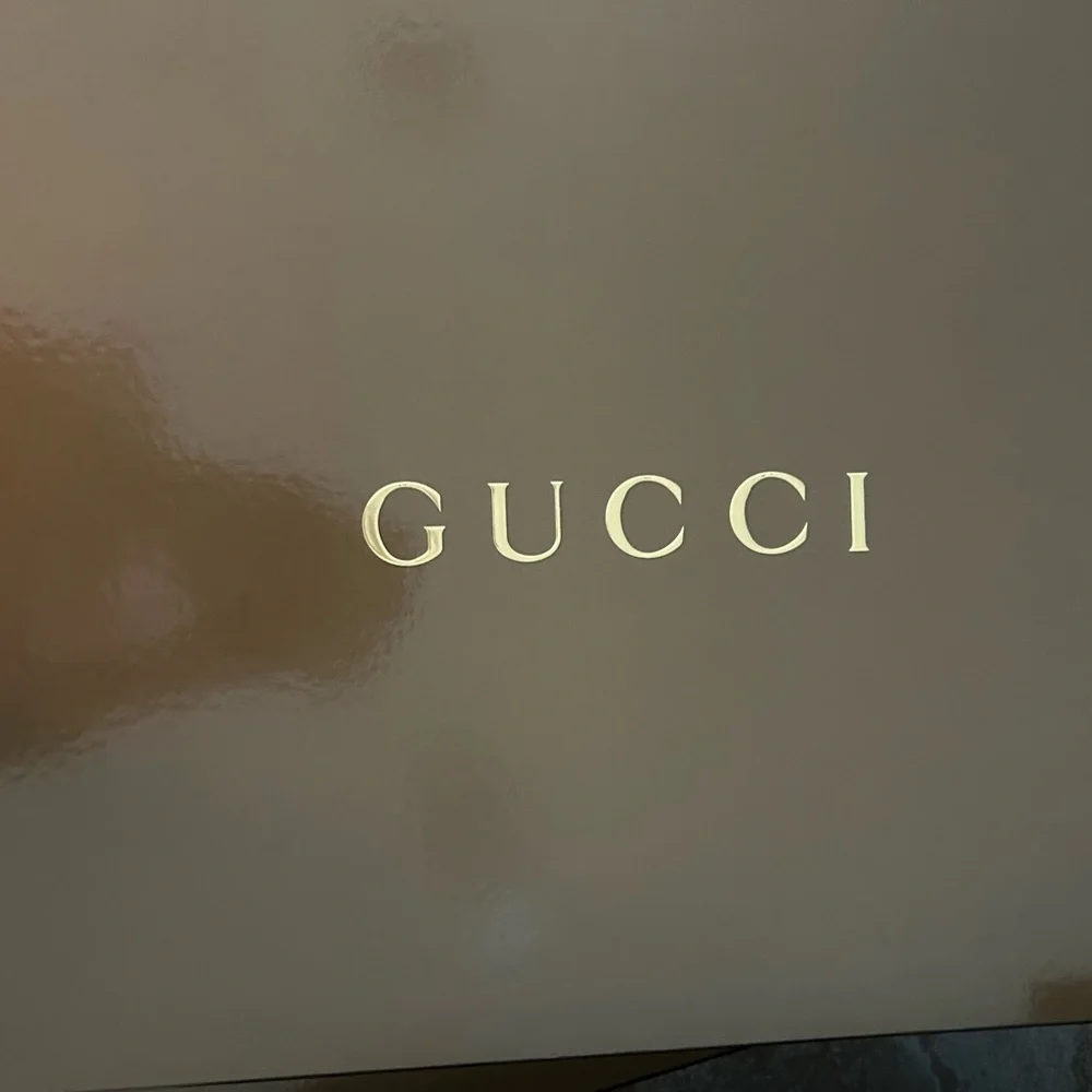 Authentic Gucci wool cashmere throw blanket